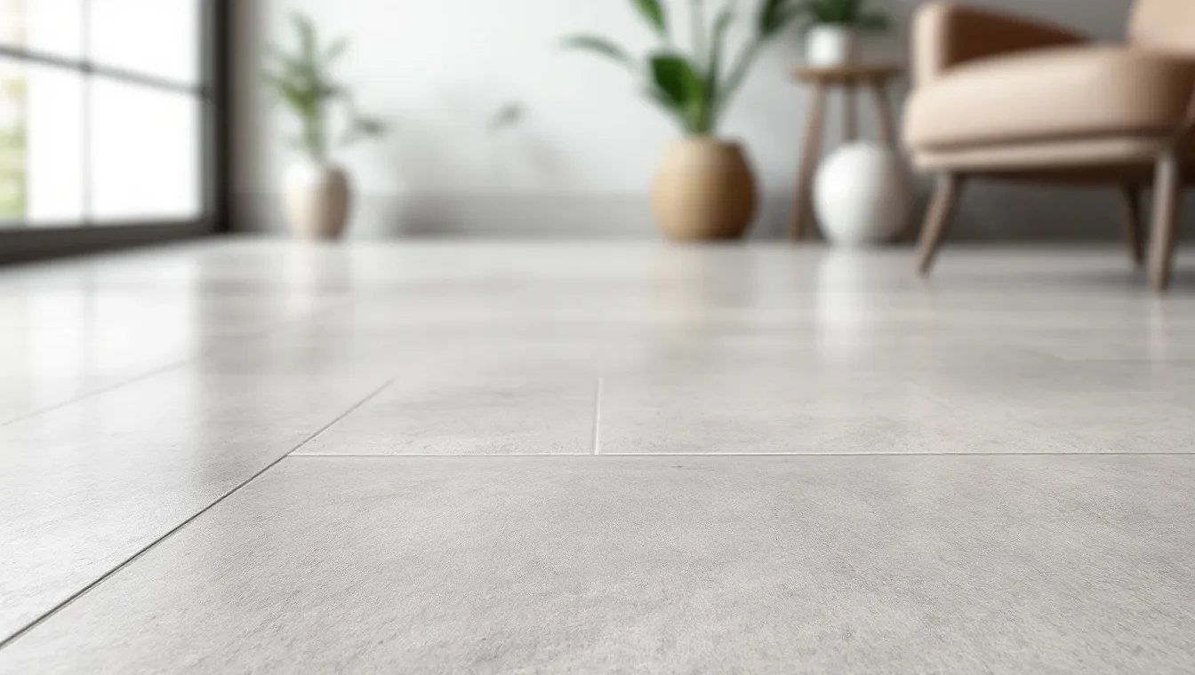Concrete Look Vinyl Flooring: Affordable Alternative