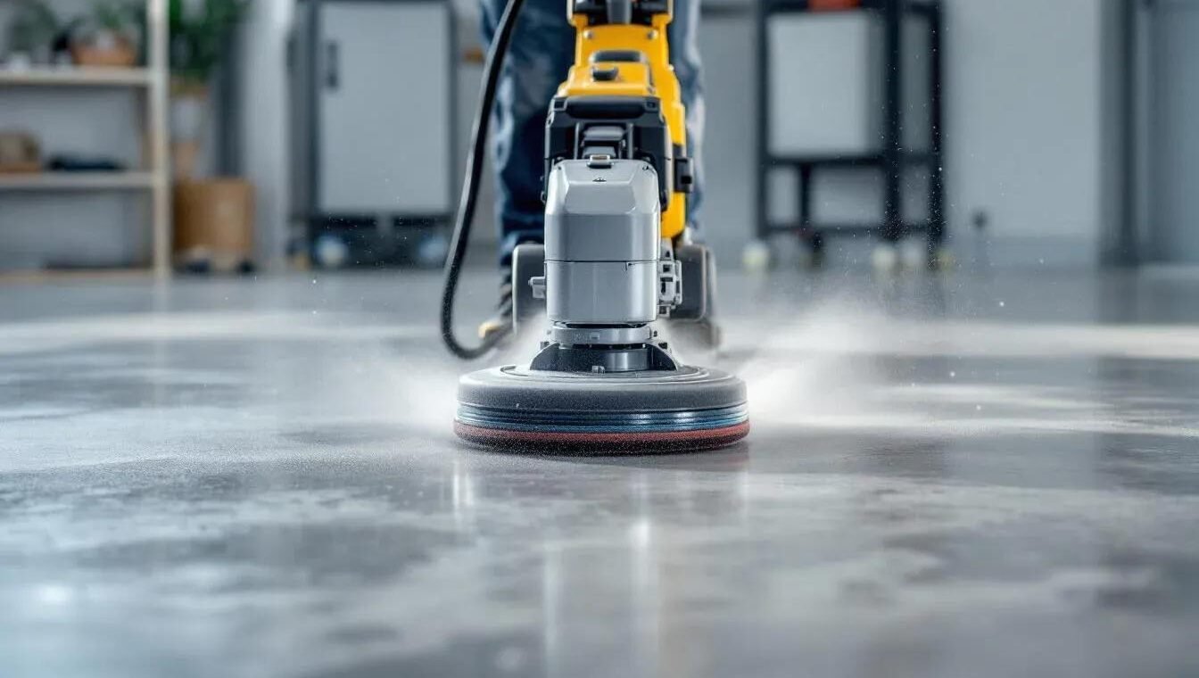 How to Achieve Dustless Concrete Grinding Results