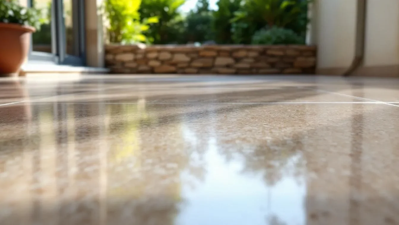 How to Achieve Stunning Exterior Polished Concrete Floors