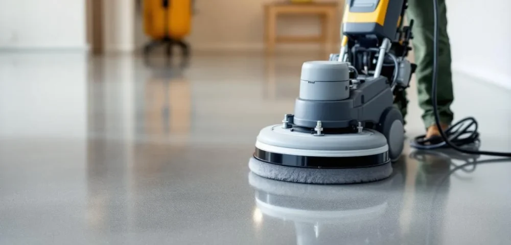 How to Buff Polished Concrete Floors for a Shine