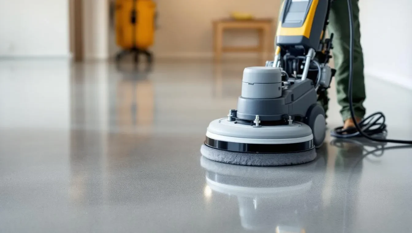 How to Buff Polished Concrete Floors for a Shine