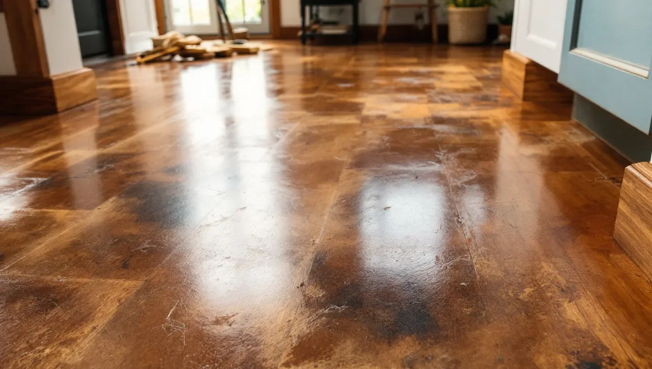 How to Create Stunning Farmhouse Stained Concrete Floors
