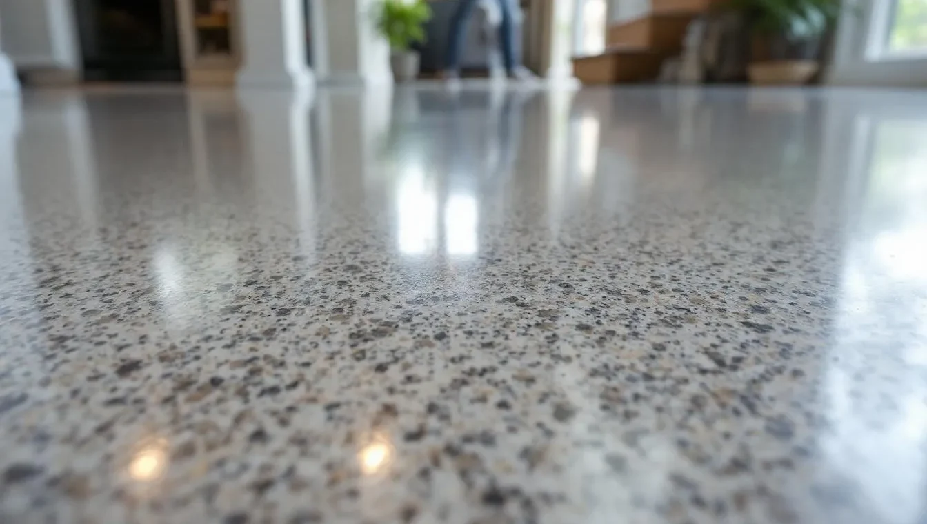 How to Create a Stunning Polished Concrete Floor at Home