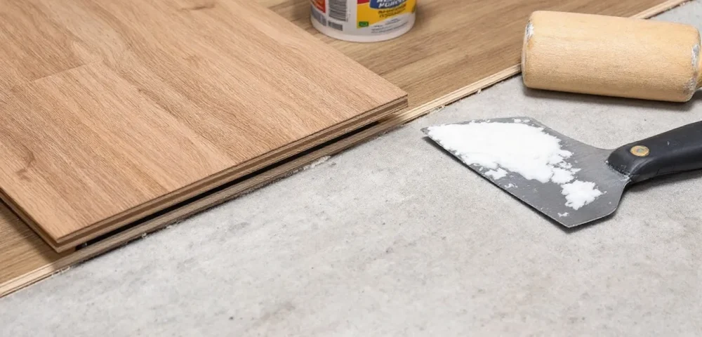 How to Install Hardwood Floors on a Concrete Slab