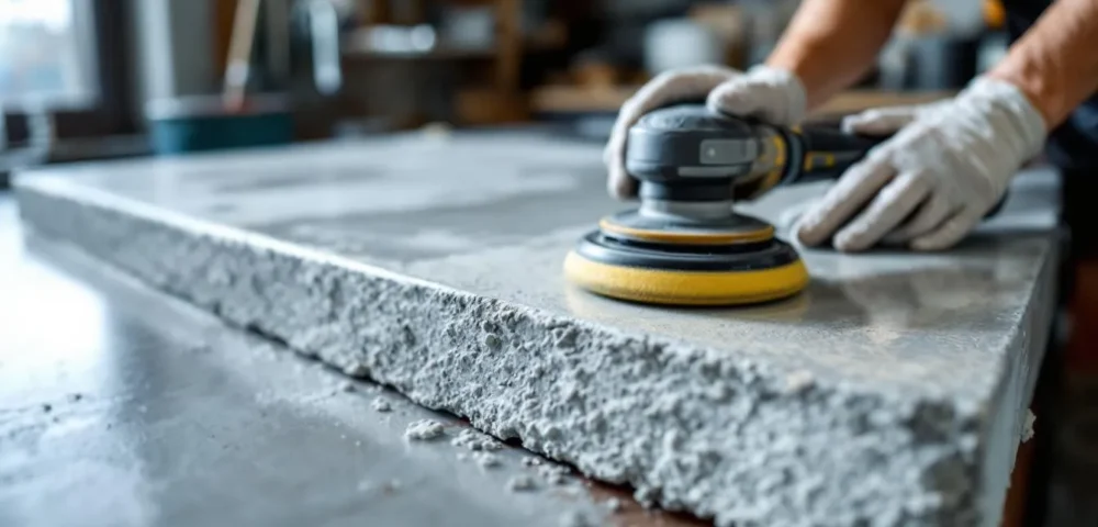 How to Polish Concrete Counters for a Stunning Finish