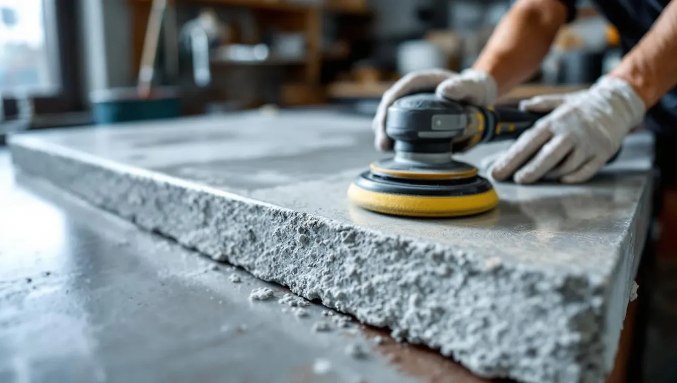 How to Polish Concrete Counters for a Stunning Finish