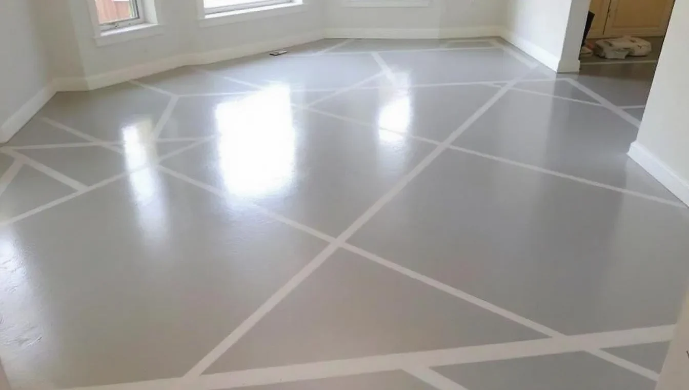 Stunning Painted Concrete Floor Ideas for Your Home