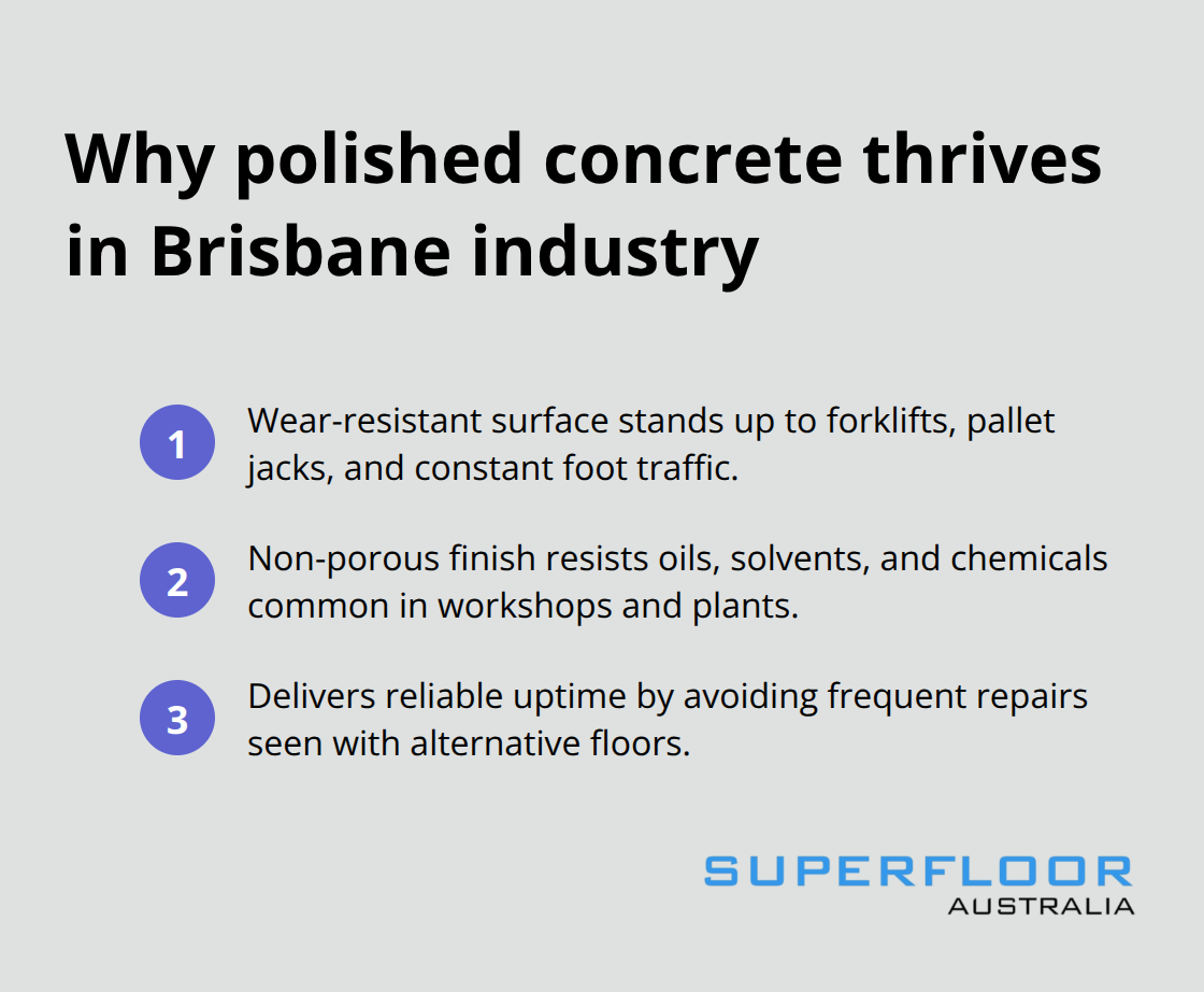 Key reasons polished concrete excels in Brisbane industrial facilities - Industrial polished concrete brisbane
