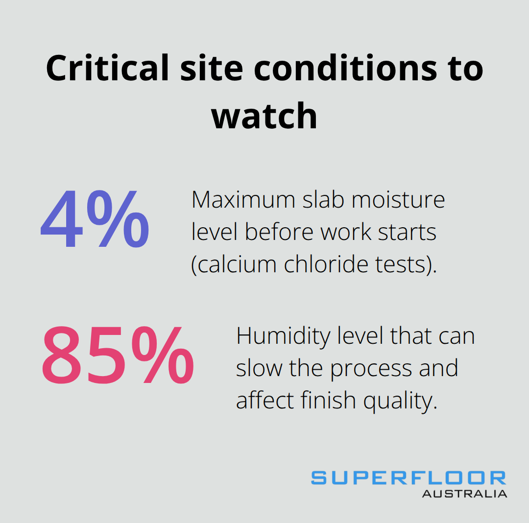 Key percentage thresholds that influence polished concrete installation quality. - polished concrete floors Brisbane